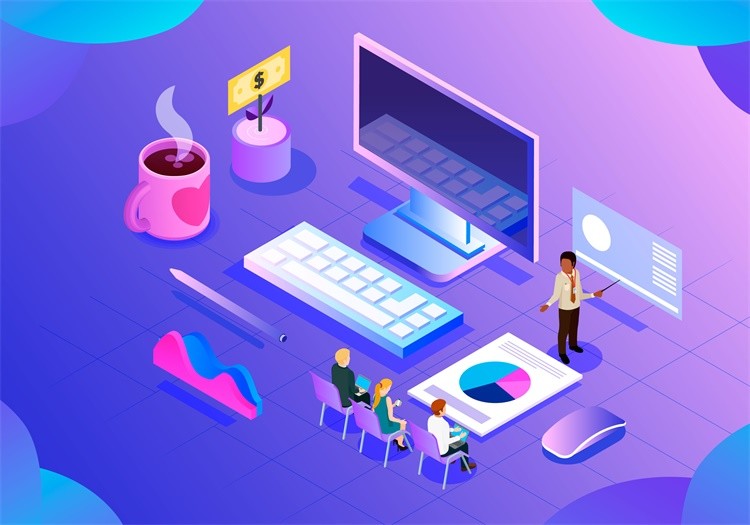 魔方财务系统简约模板